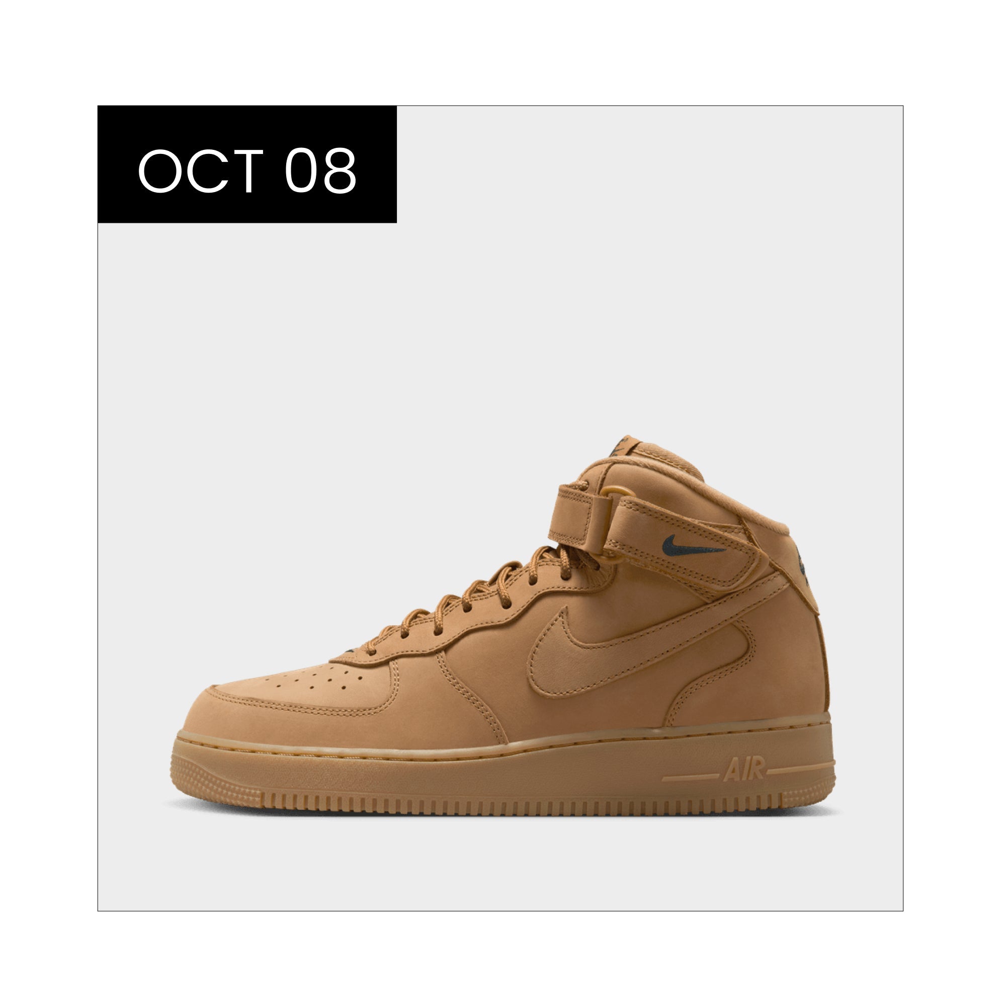 Air Force 1 Mid '07 Premium 'Flax'