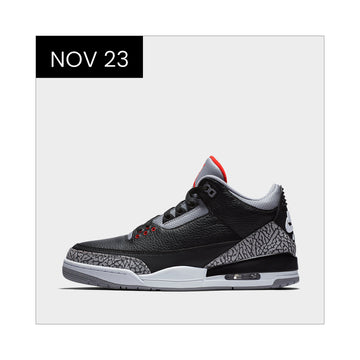 Jordan 3 'Black Cement Reimagined'