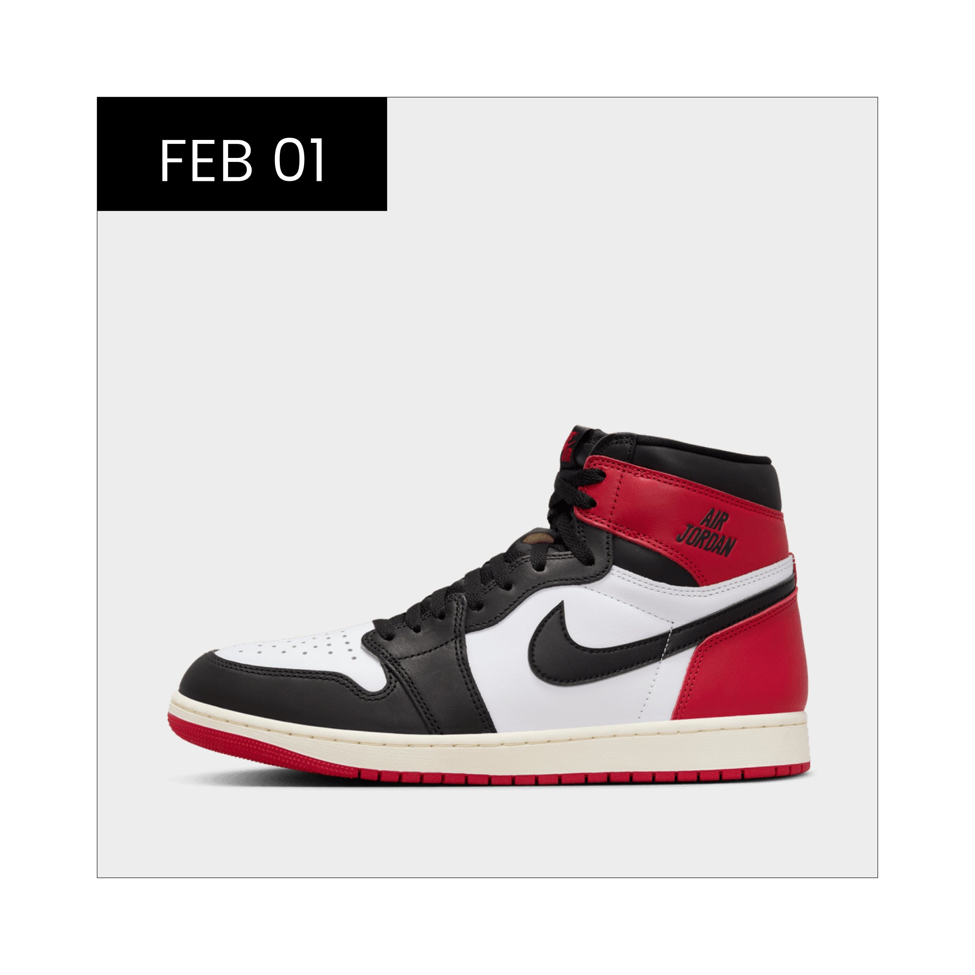 Jordan 1 Hi OG 'Black Toe Reimagined'