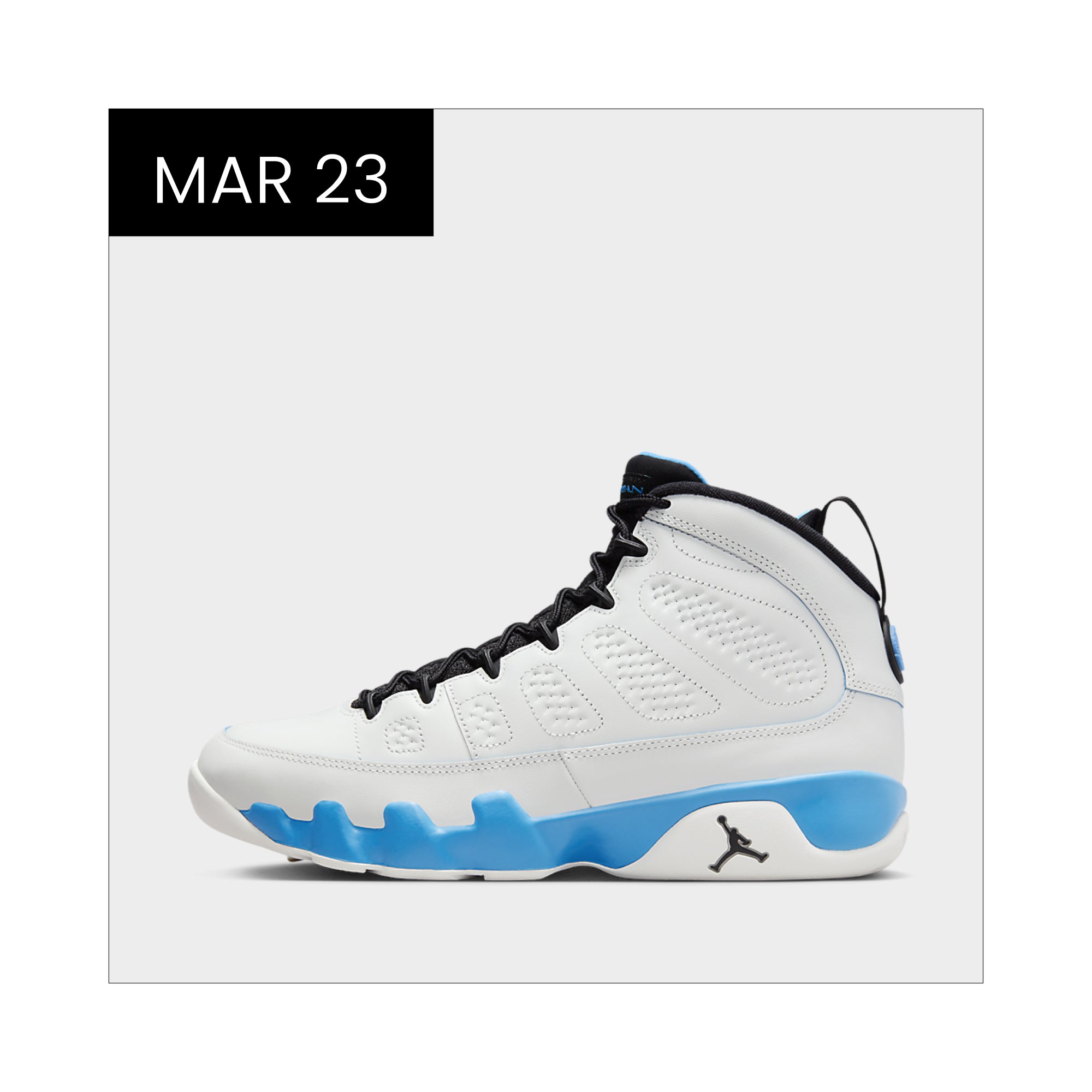 Jordan 9 'Powder Blue