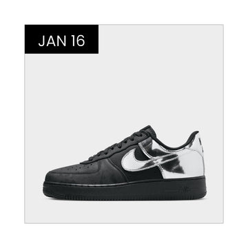 Air Force 1 Retro 'Black/ Metallic Silver'