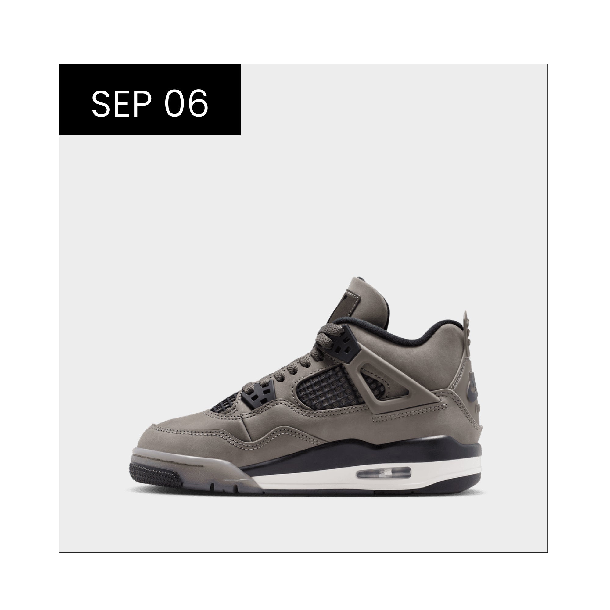 Air Jordan 4 Retro GS 'Cave Stone'