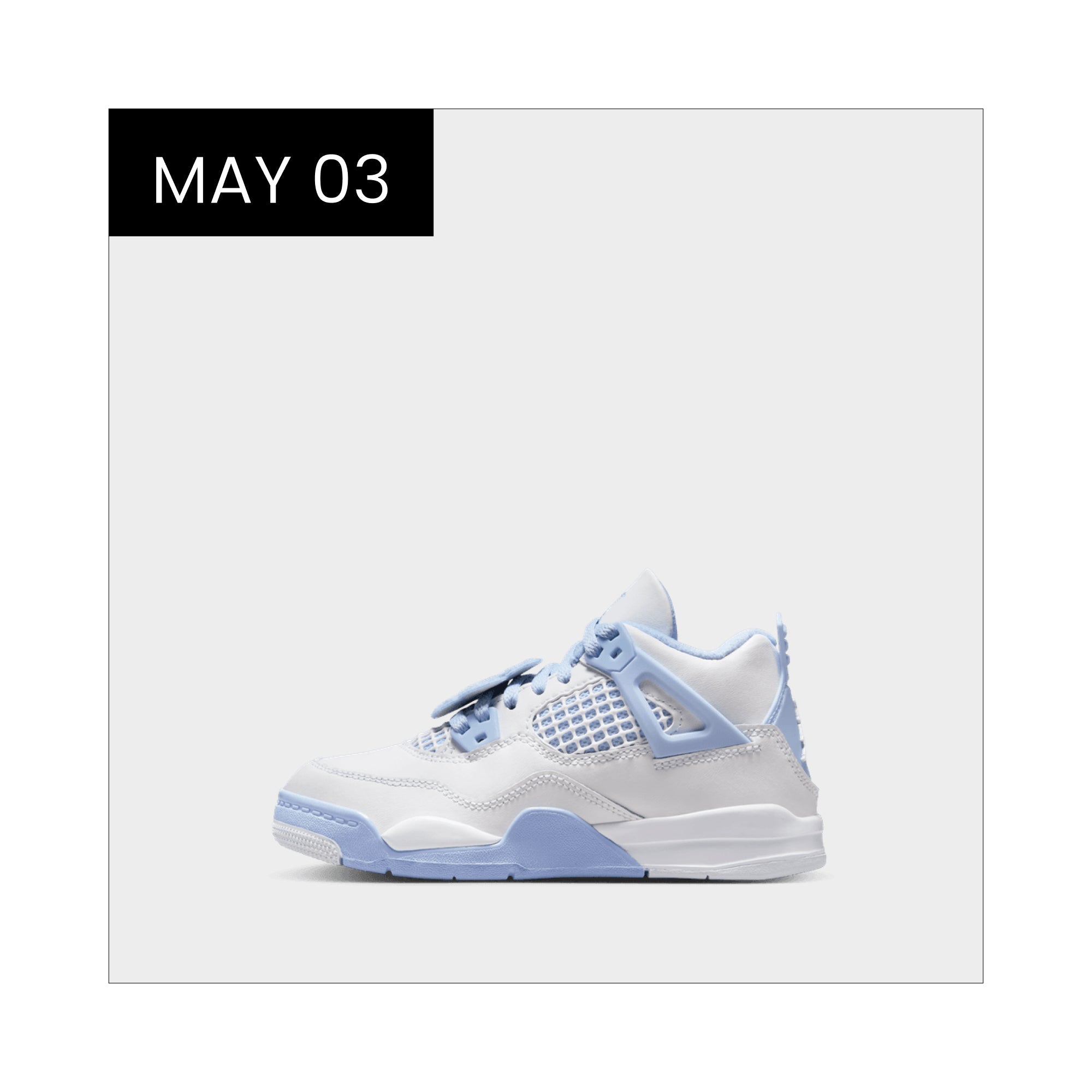 PS Jordan 4 'Forget Me Not'