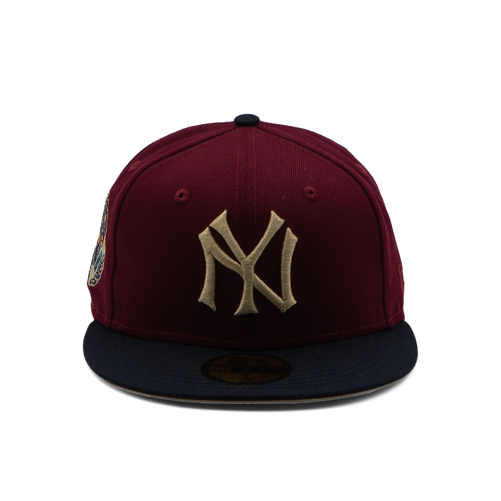 TAKOUT Customs X New Era New York Yankees '39 World Series Patch 'Wine'  59FIFTY Fitted
