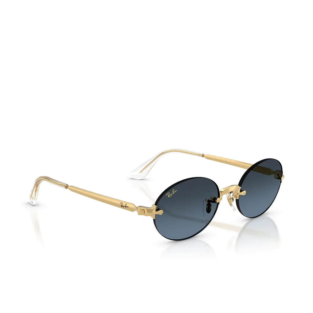 A$AP Rocky x Ray-Ban Rimless Round 'Arista Blue Gradient Dark Grey'