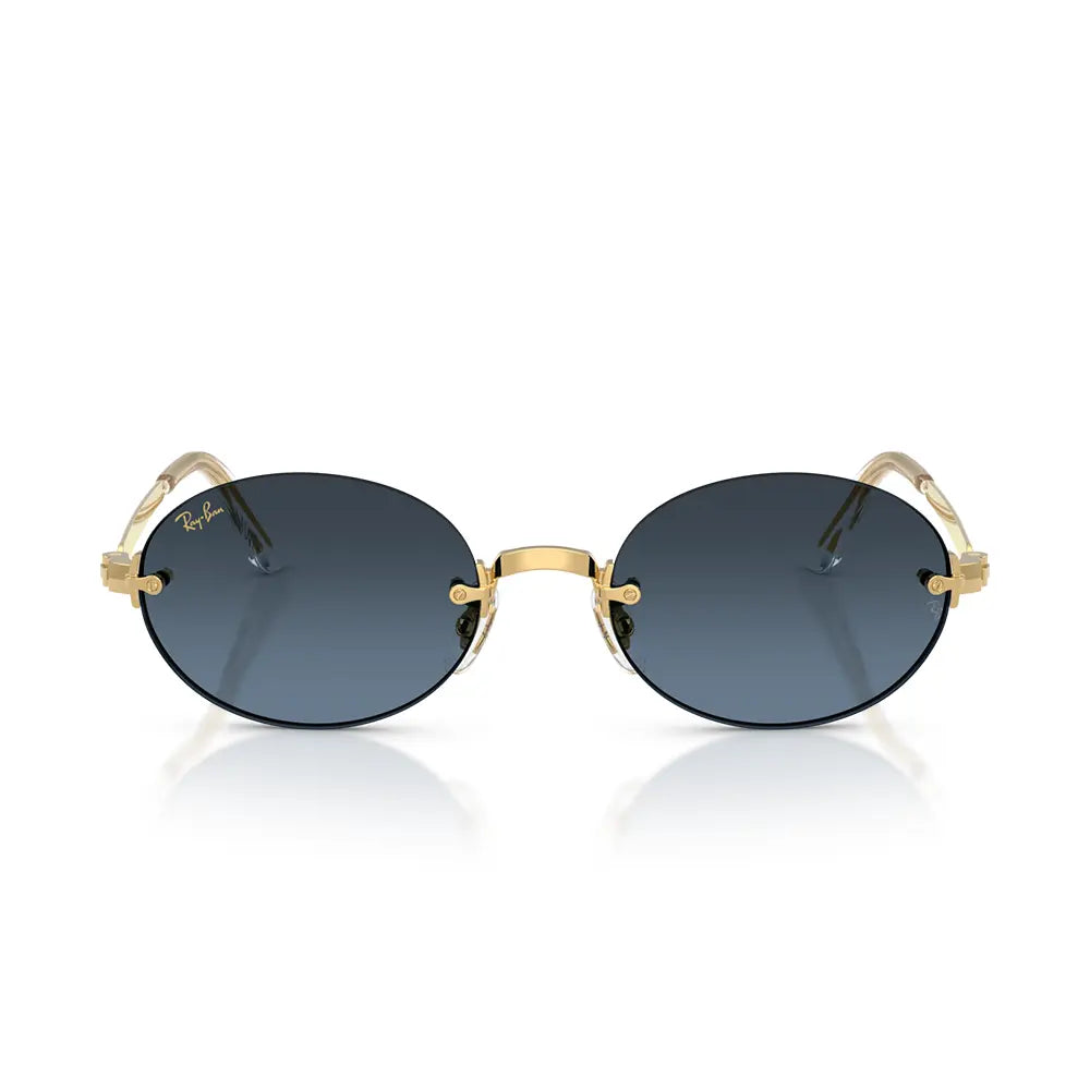 A$AP Rocky x Ray-Ban Rimless Round 'Arista Blue Gradient Dark Grey'
