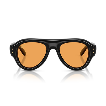 A$AP Rocky x Ray-Ban Aviator Puffer 'Polished Black Orange'