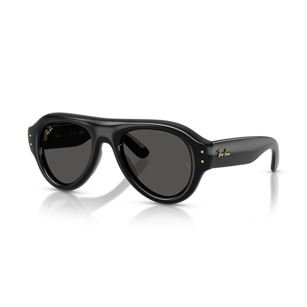 A$AP Rocky x Ray-Ban Aviator Puffer 'Polished Black Ultra Black'