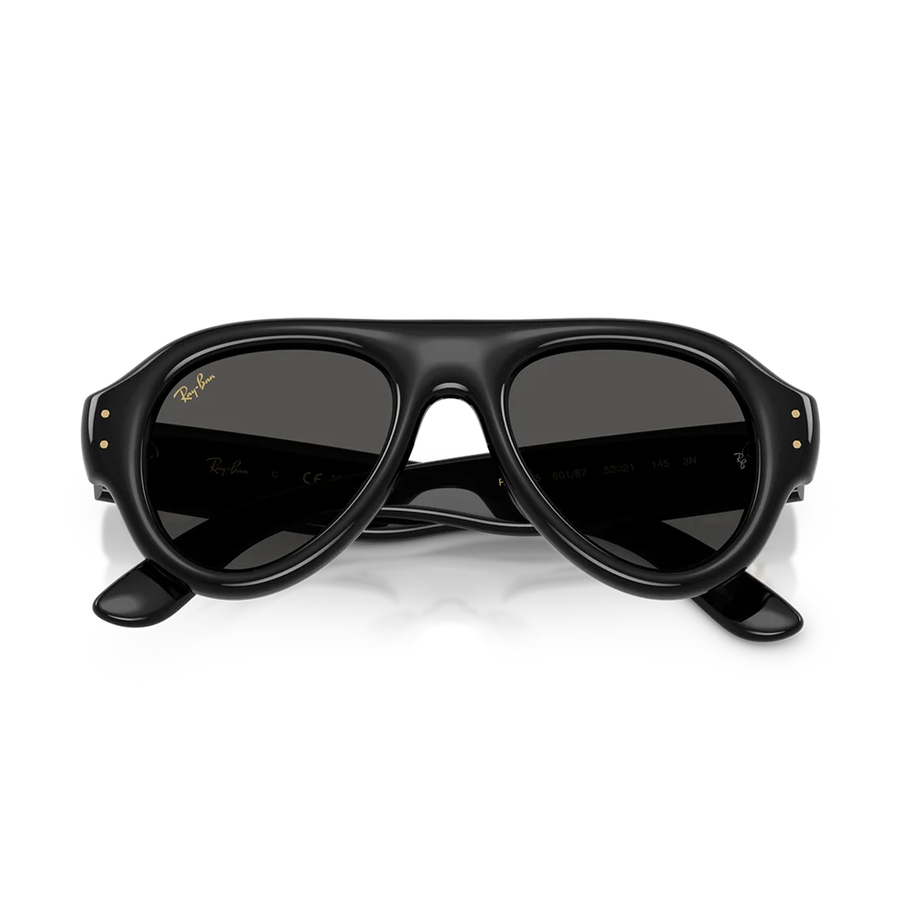 A$AP Rocky x Ray-Ban Aviator Puffer 'Polished Black Ultra Black'