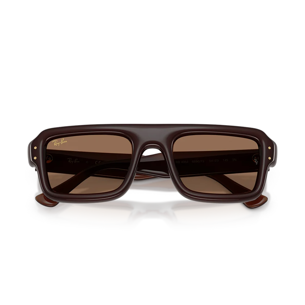 A$AP Rocky x Ray-Ban Flacko Puffer 'Polished Transparent Dark Brown'