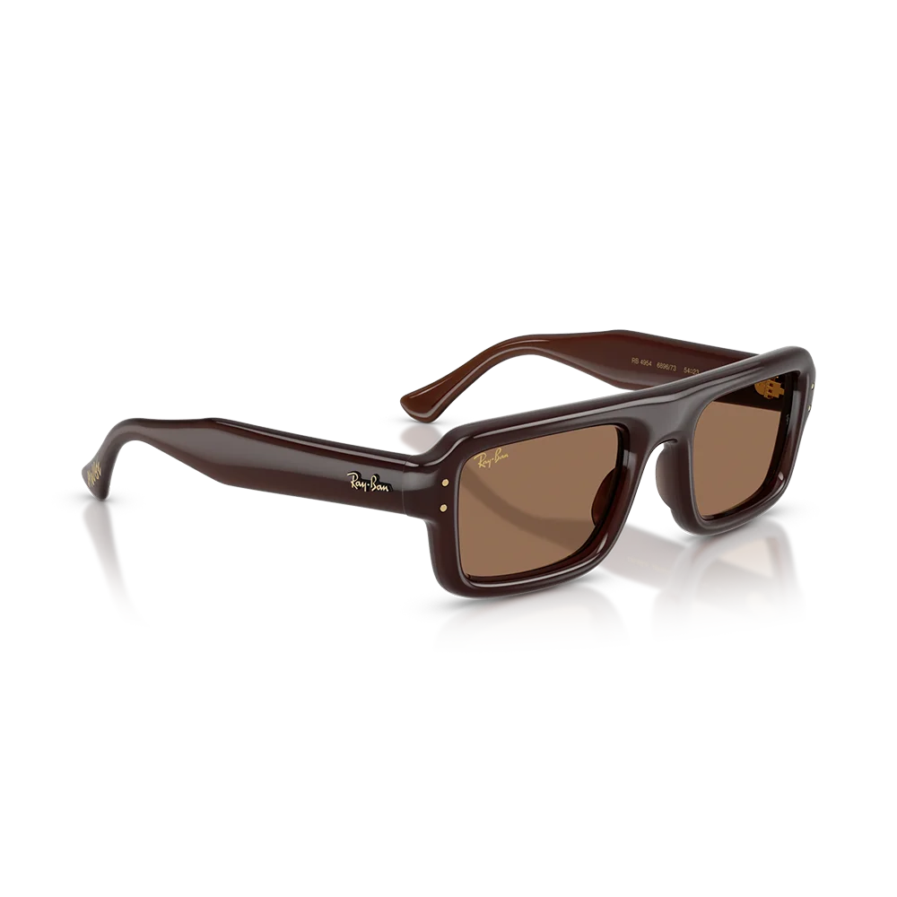 A$AP Rocky x Ray-Ban Flacko Puffer 'Polished Transparent Dark Brown'