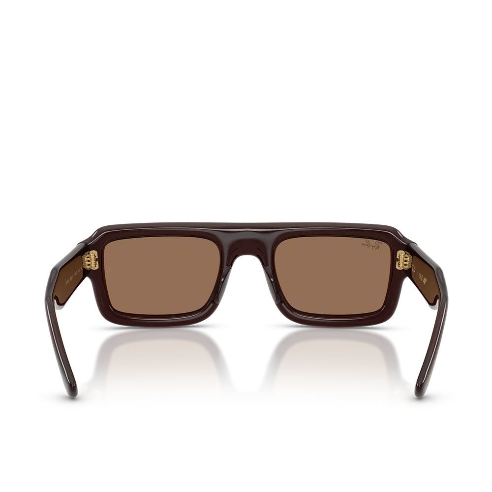 A$AP Rocky x Ray-Ban Flacko Puffer 'Polished Transparent Dark Brown'