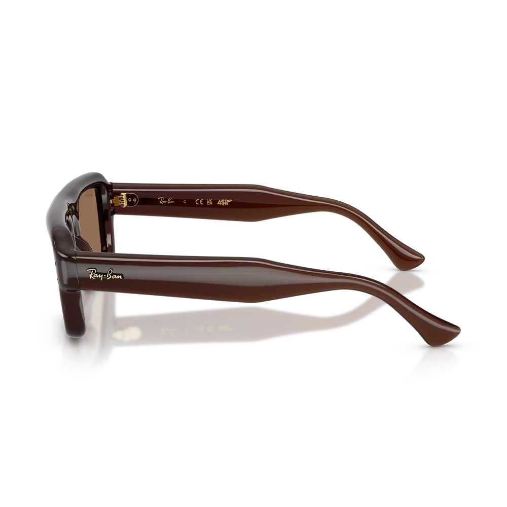 A$AP Rocky x Ray-Ban Flacko Puffer 'Polished Transparent Dark Brown'