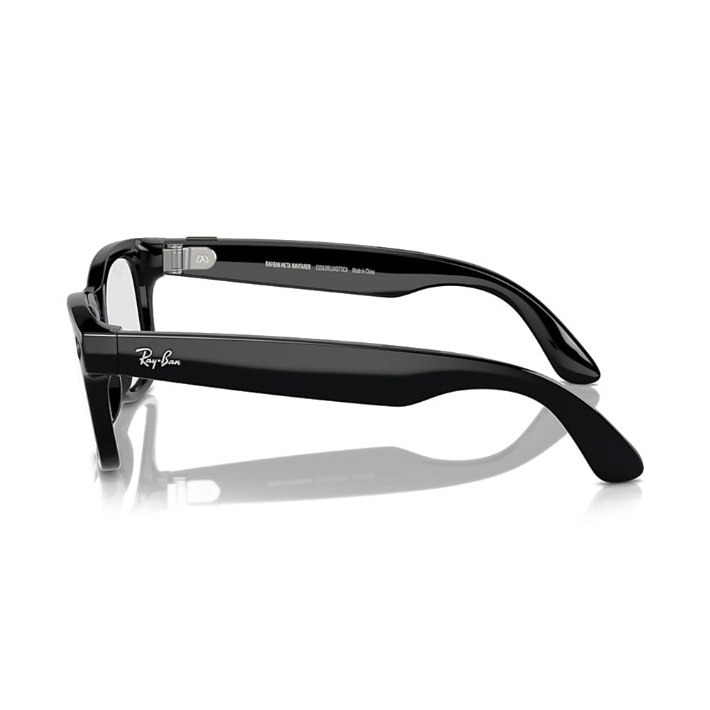 Meta Wayfarer 'Shiny Black'