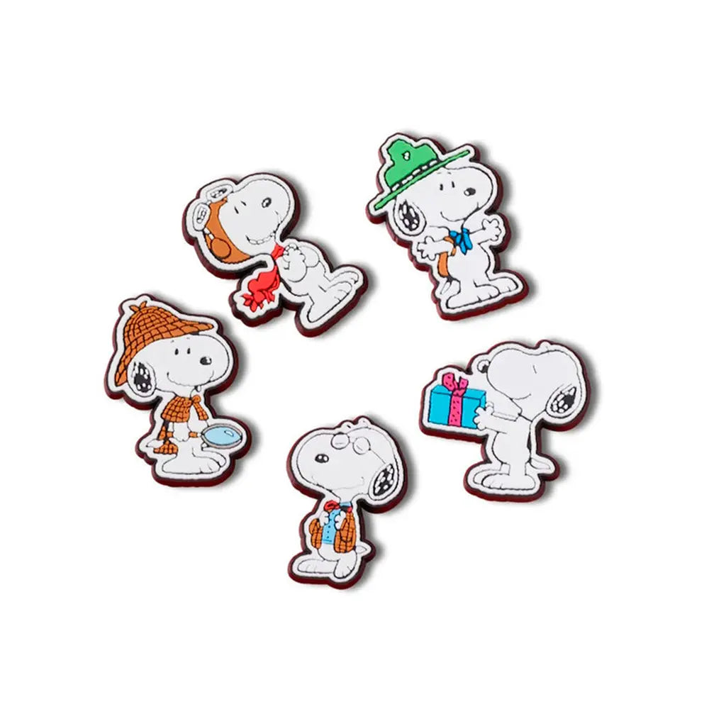 Peanuts 5 Pack Jibbitz 'Snoopy'