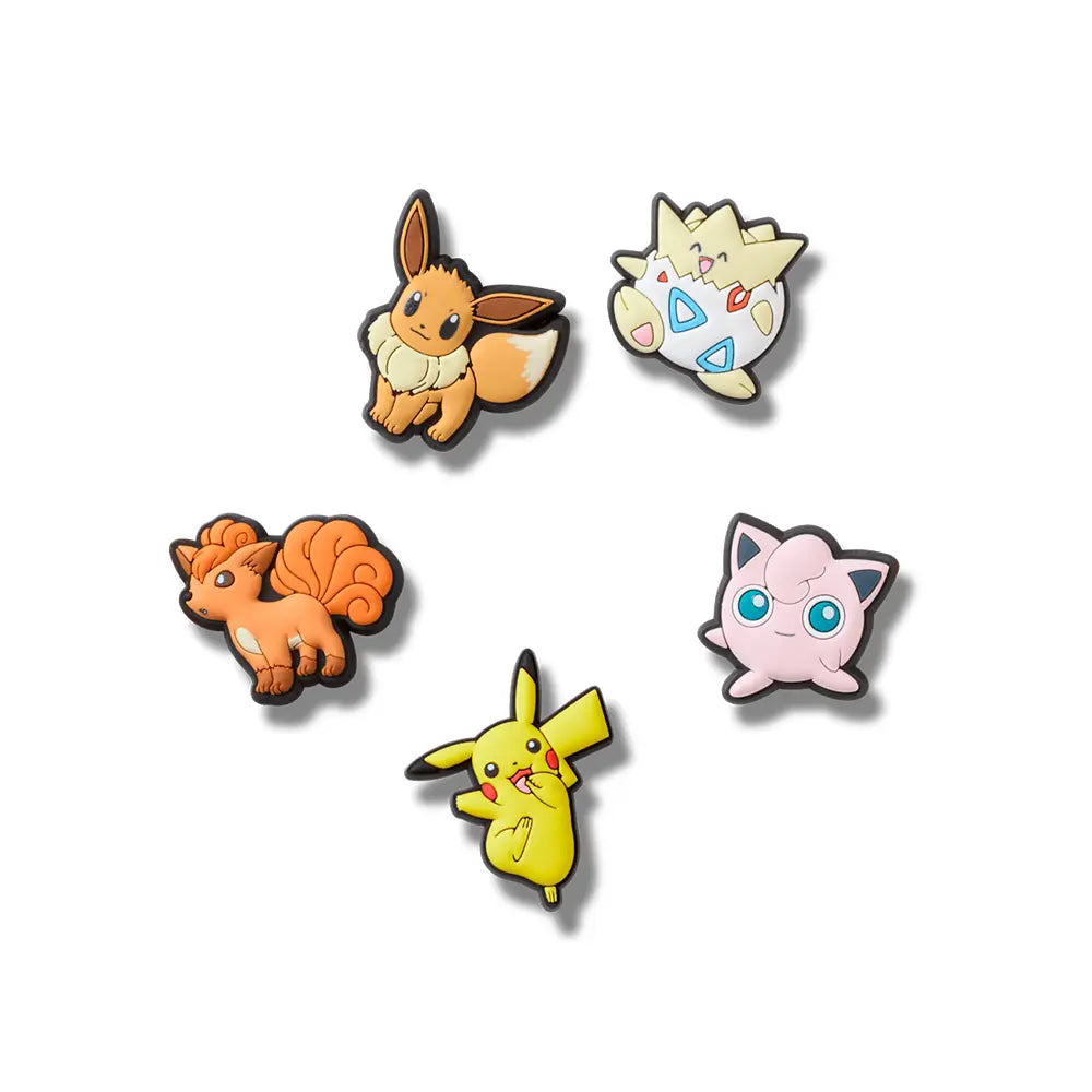 Pokémon Character 5 Pack Jibbitz