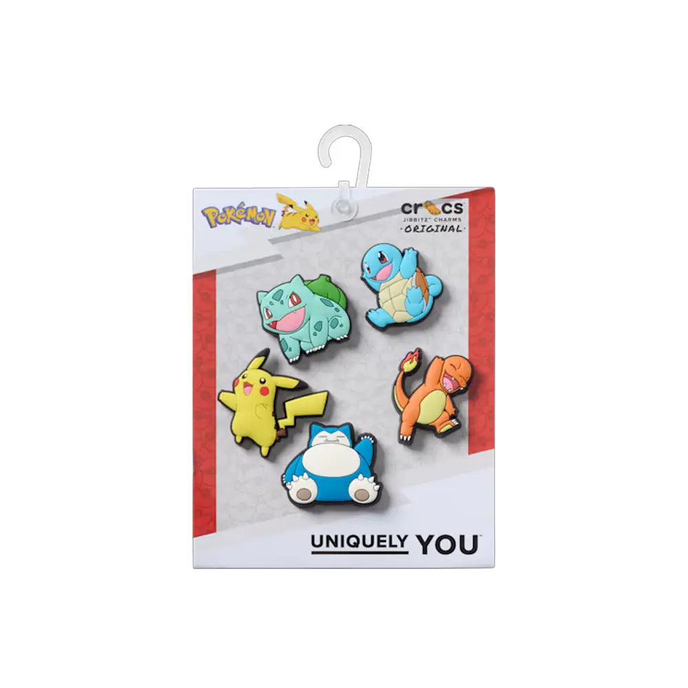 Pokémon Combo 5 Pack Jibbitz