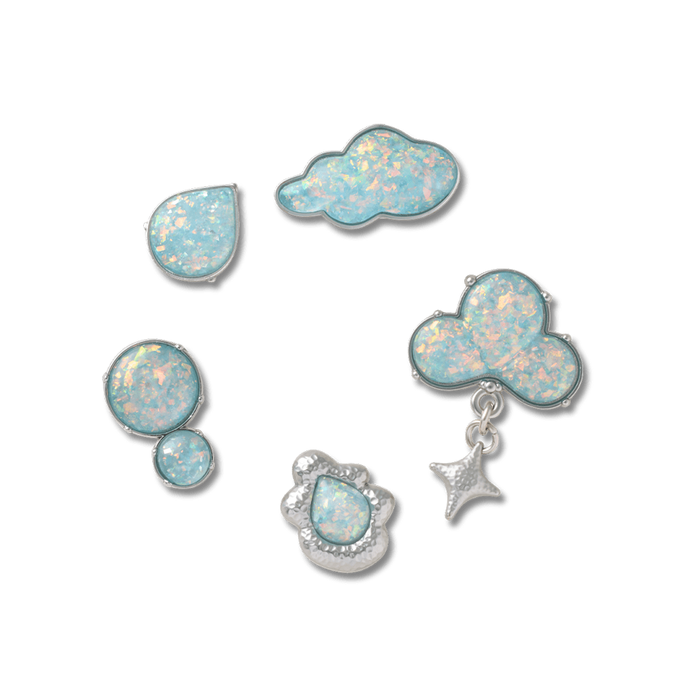 Opalescent Meta 5 Pack Jibbitz