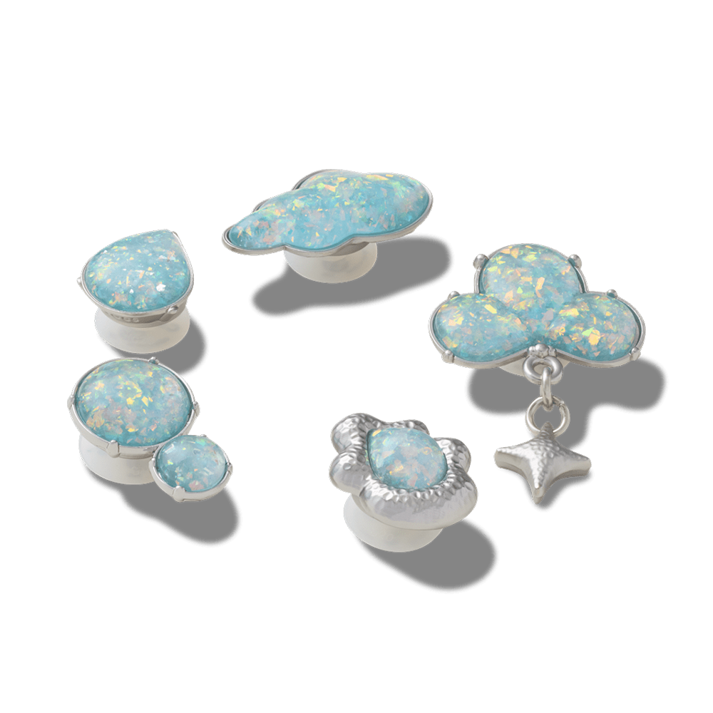 Opalescent Meta 5 Pack Jibbitz