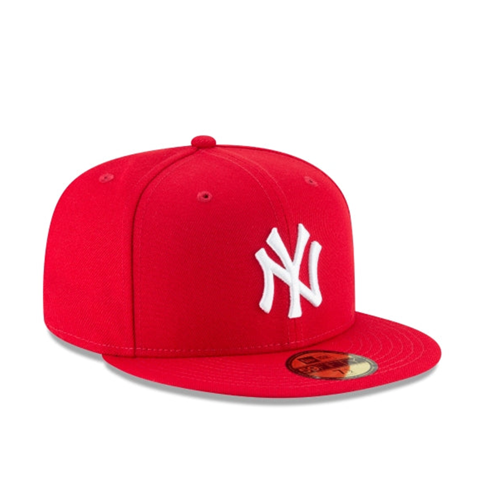 MLB Basic 59Fifty New York Yankees 'Scarlet'