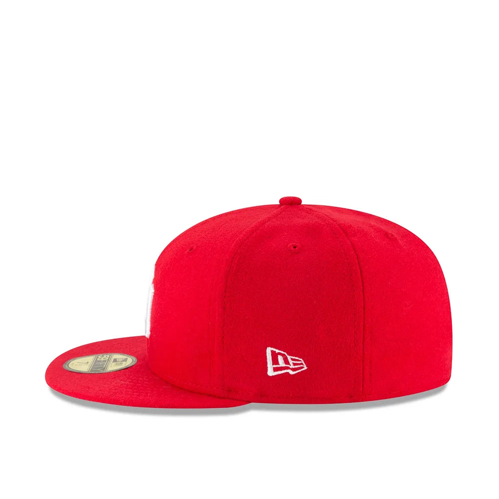 New York Yankees MLB Basic 59FIFTY Fitted 'Scarlet'