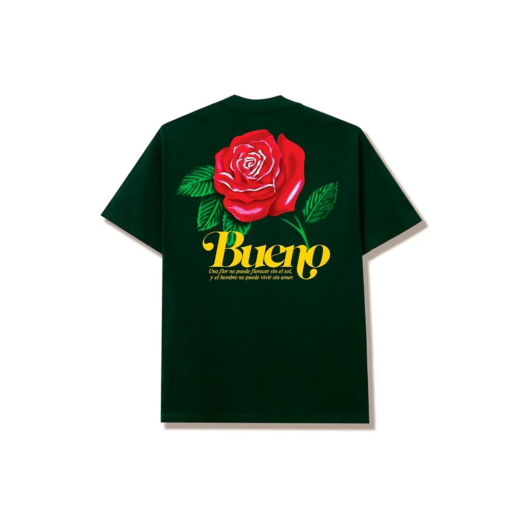 Flower Love Tee 'Forest Green'