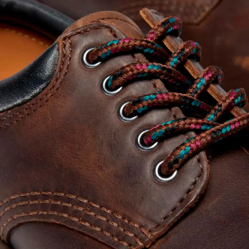 8053 Crazy Horse Leather Shoes 'Dark Brown'