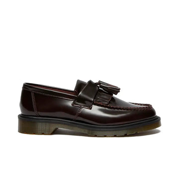 Adrian Arcadia Leather Tassel Loafers 'Cherry Red Arcadia'