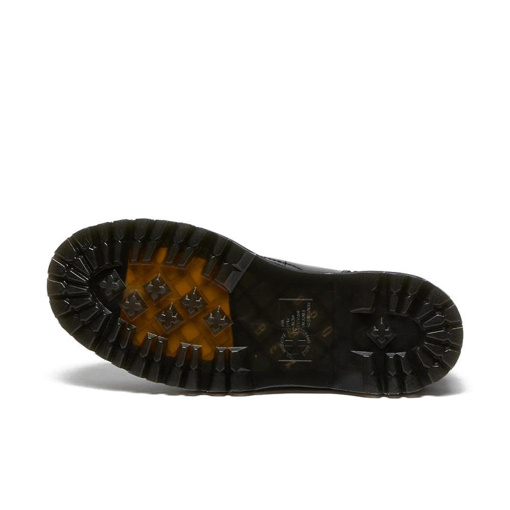 Jadon Boot Smooth Leather Platforms 'Black'