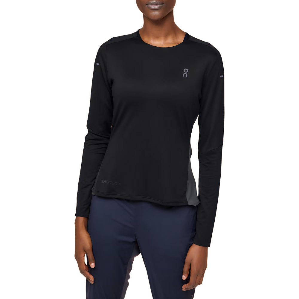 W ON Performance Long Tee 'Black Eclipse'
