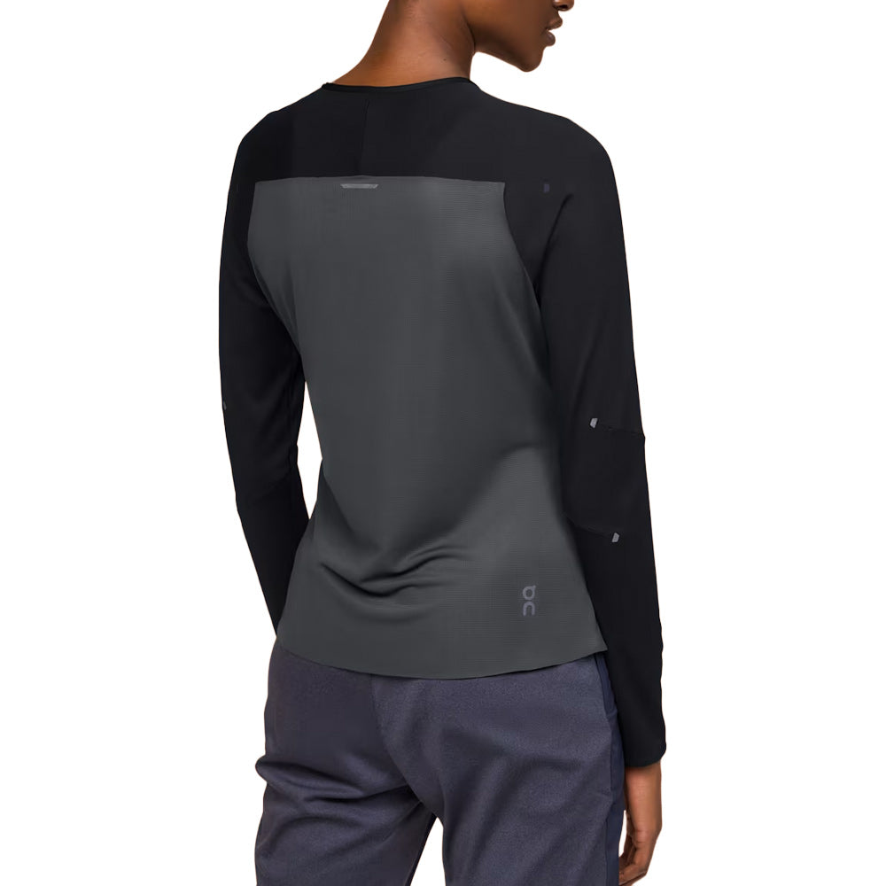 W ON Performance Long Tee 'Black Eclipse'