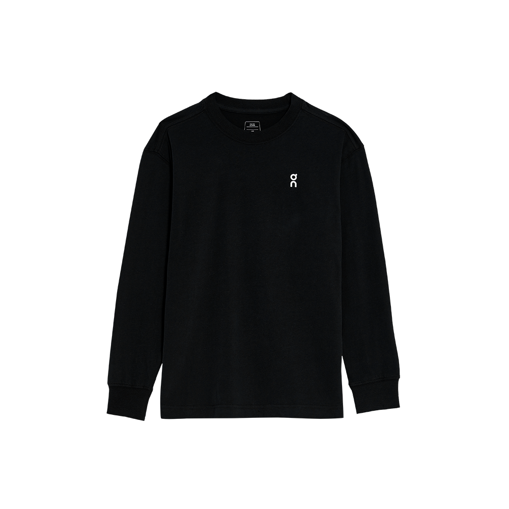 W On Club Long-sleeve Tee 'Black'