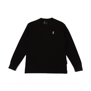 W On Club Long-sleeve Tee 'Black'