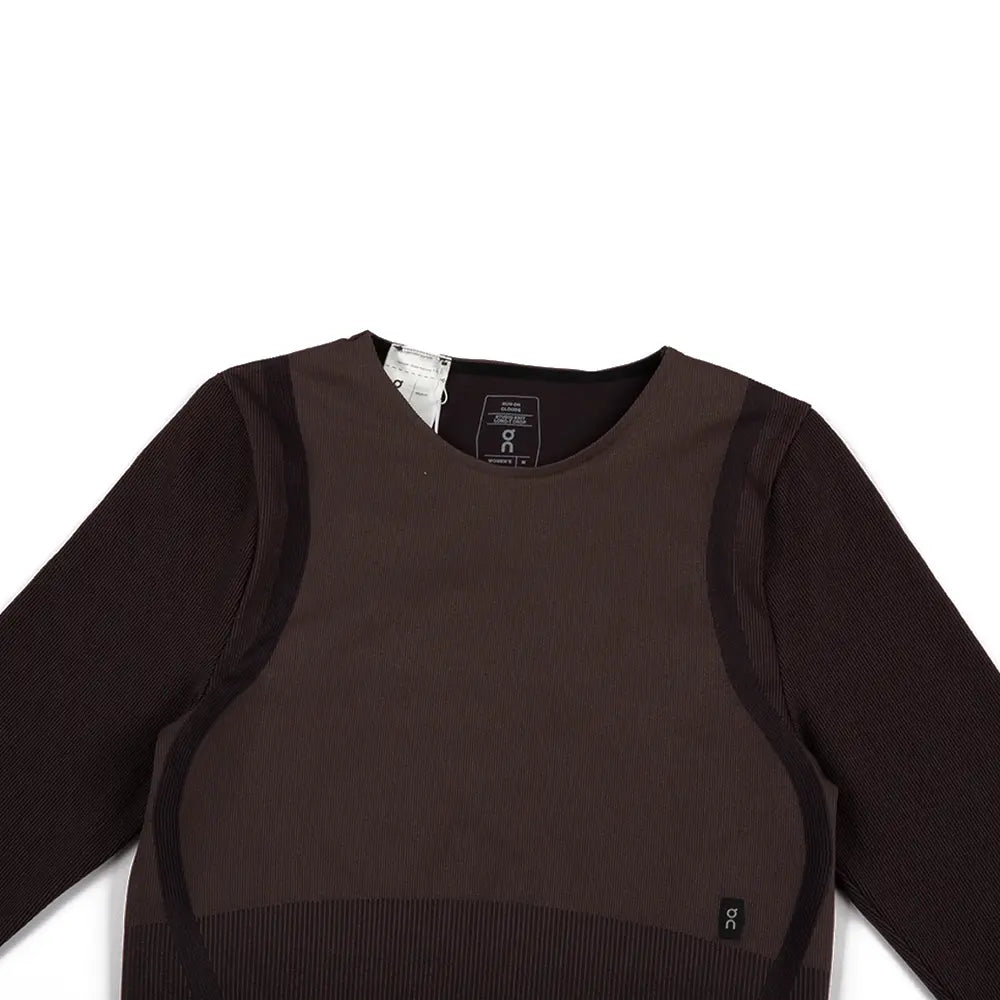 Studio Knit Long-T Crop 'Pebble Black'