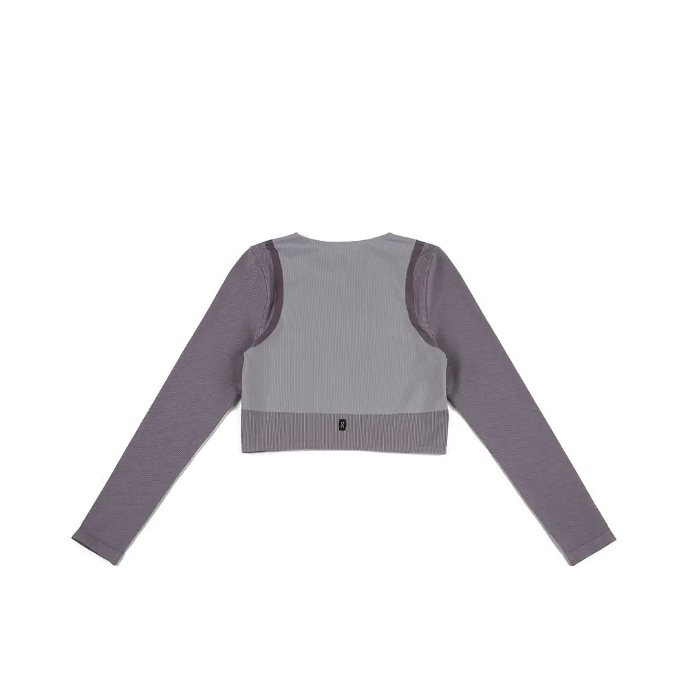 Studio Knit Long-T Crop 'Lilac Cosmos'