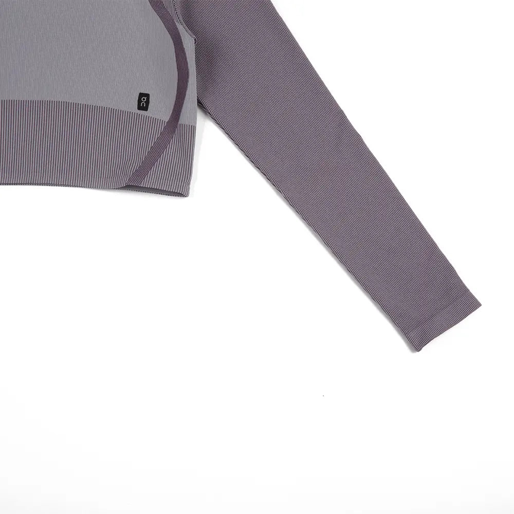 Studio Knit Long-T Crop 'Lilac Cosmos'