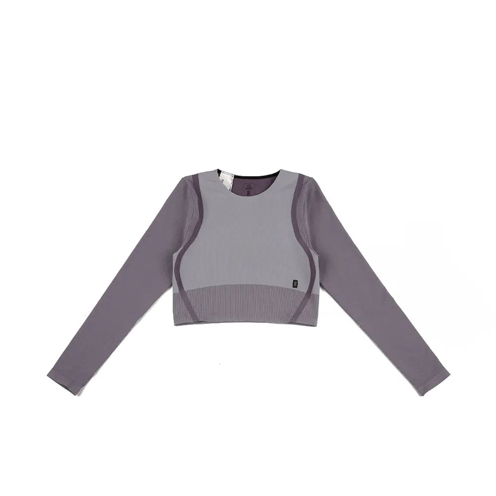 Studio Knit Long-T Crop 'Lilac Cosmos'