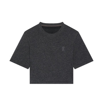 W Train Flex-T Crop 'Ember Heather'