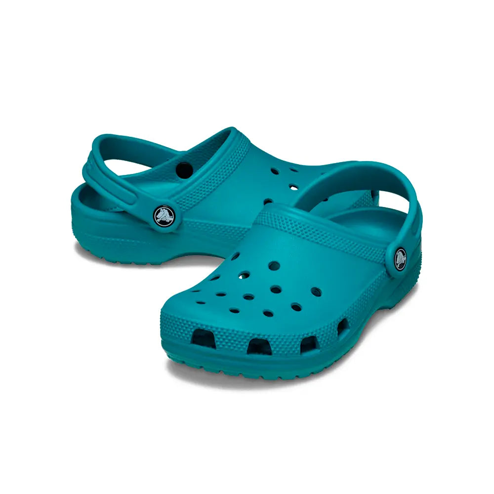 Kids Classic Clog 'Turbo Teal'