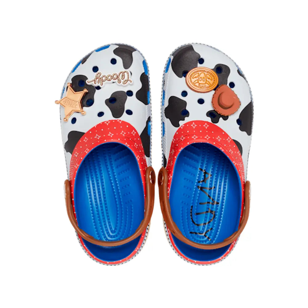 Kids Disney Pixar's Toy Story Sheriff Woody Classic Clog 'Blue Jean'