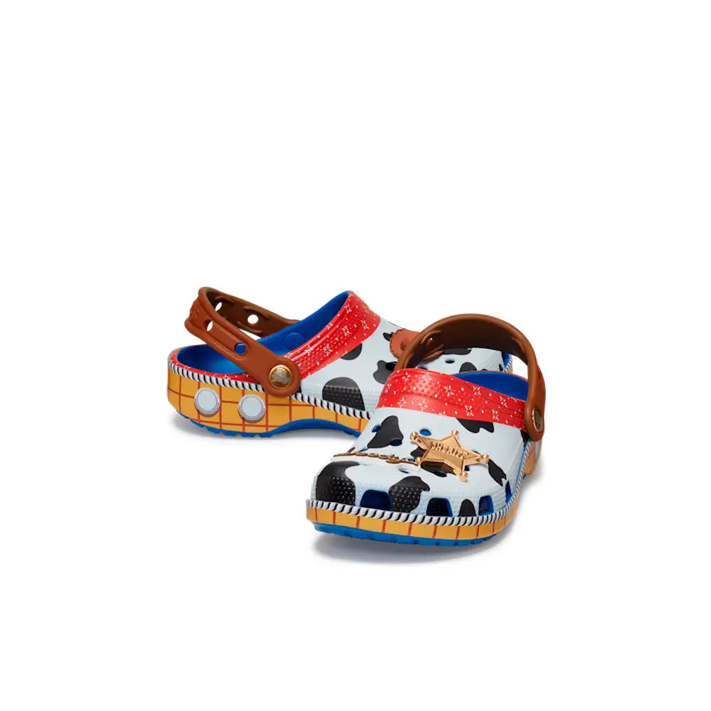Kids Disney Pixar's Toy Story Sheriff Woody Classic Clog 'Blue Jean'