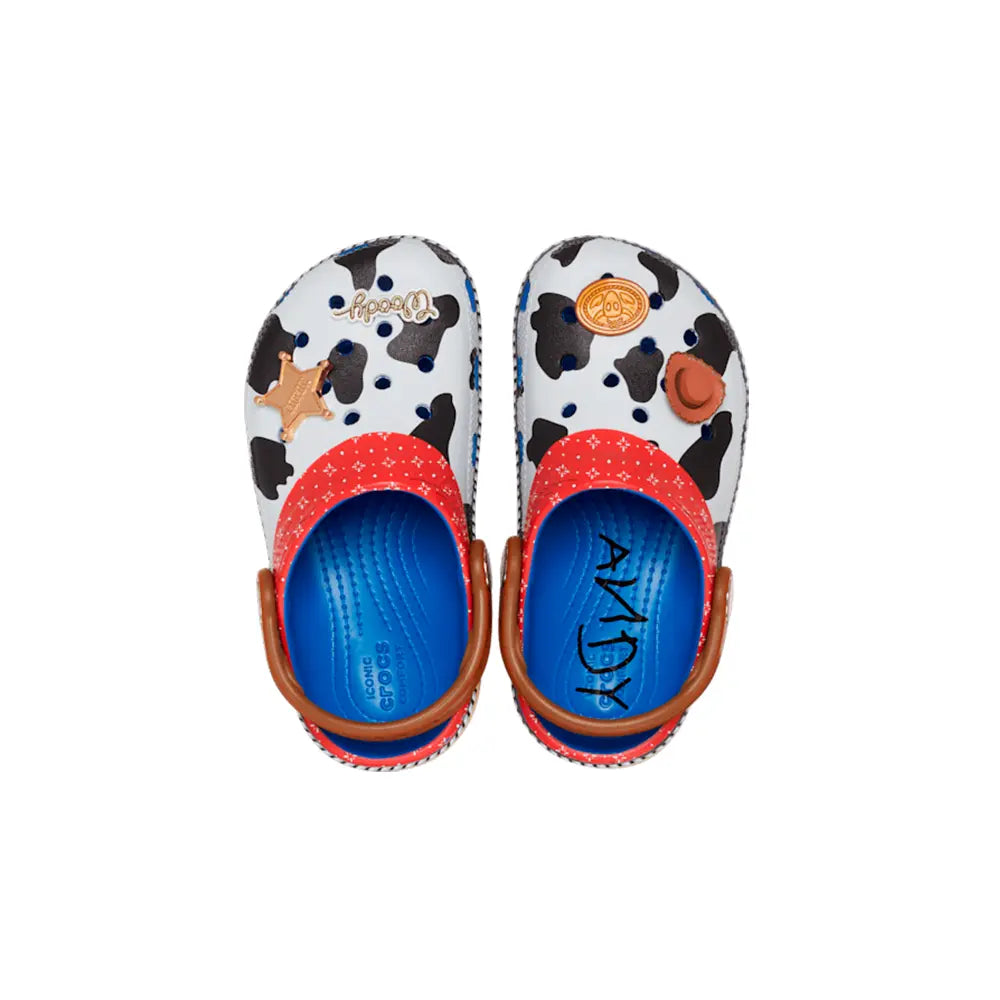 Toddlers Disney Pixar's Toy Story Woody Classic Clog 'Blue Jean'