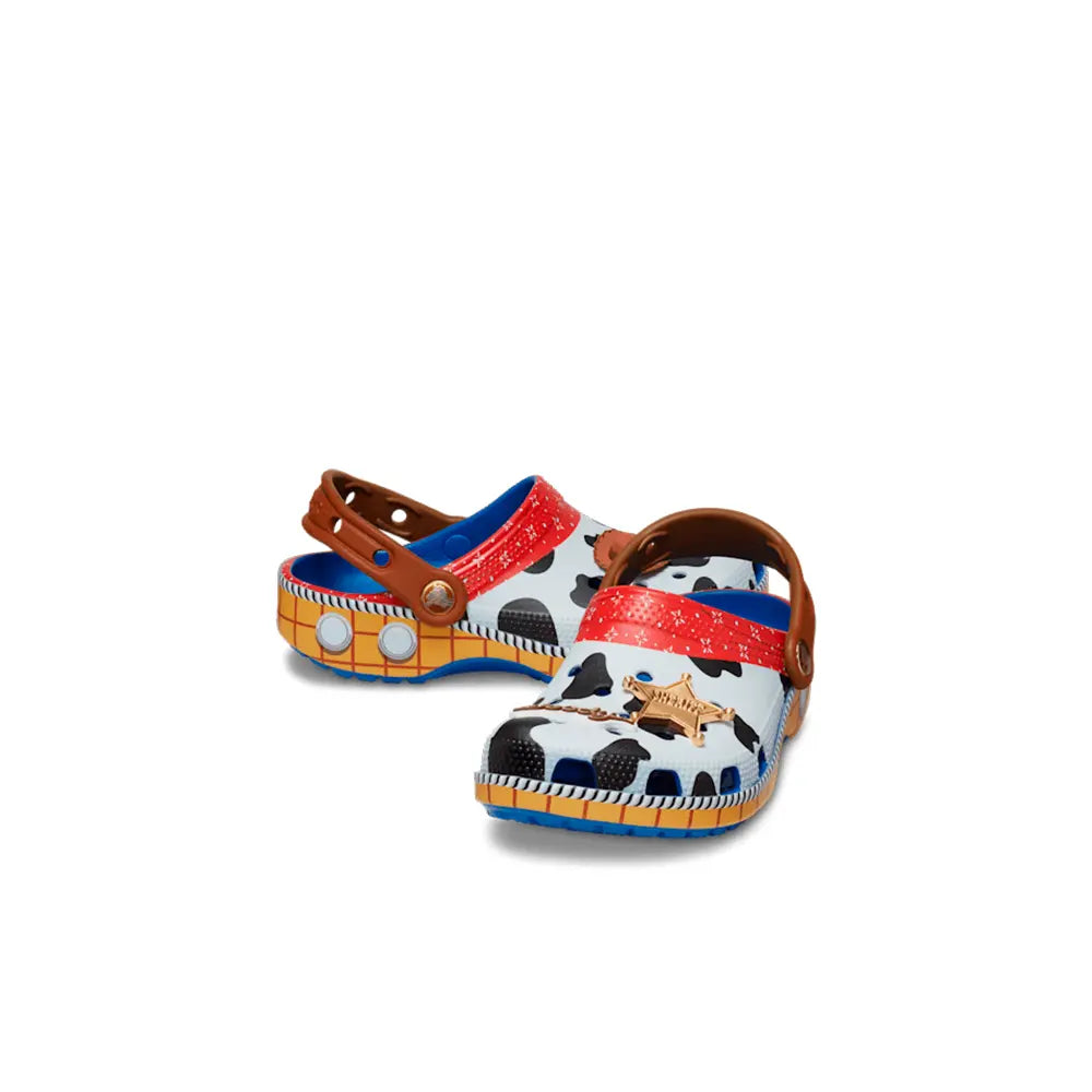Toddlers Disney Pixar's Toy Story Woody Classic Clog 'Blue Jean'