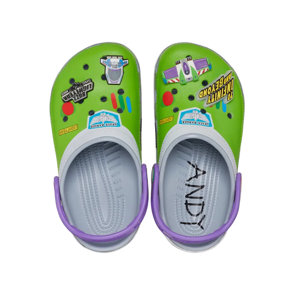 Kids Disney Pixar's Toy Story Buzz Classic Clog 'Blue Grey'