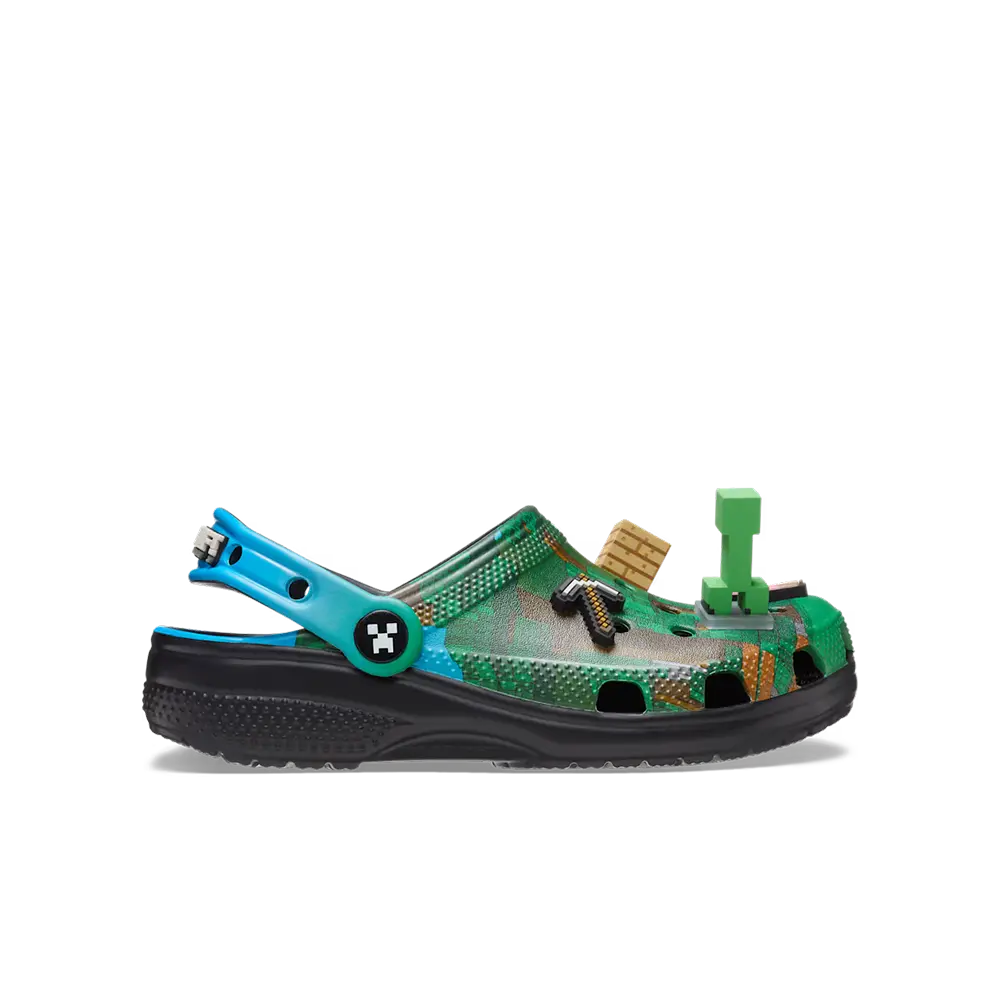 Kids Minecraft Classic Clog 'Multicolor'