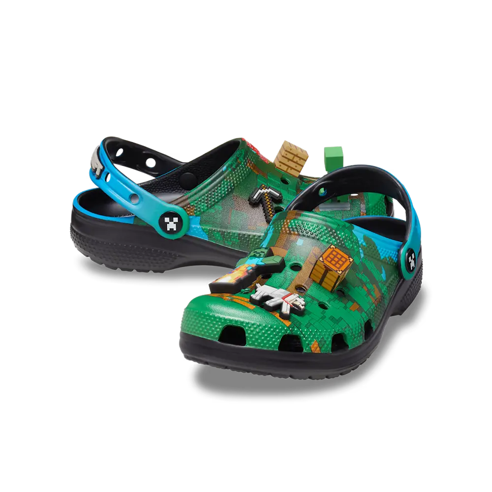 Kids Minecraft Classic Clog 'Multicolor'
