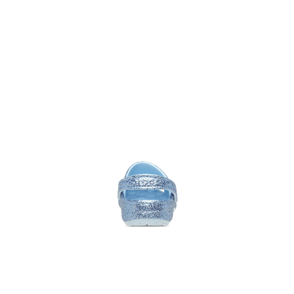 Classic Chunky Glitter Clog TD 'Blue Frost'