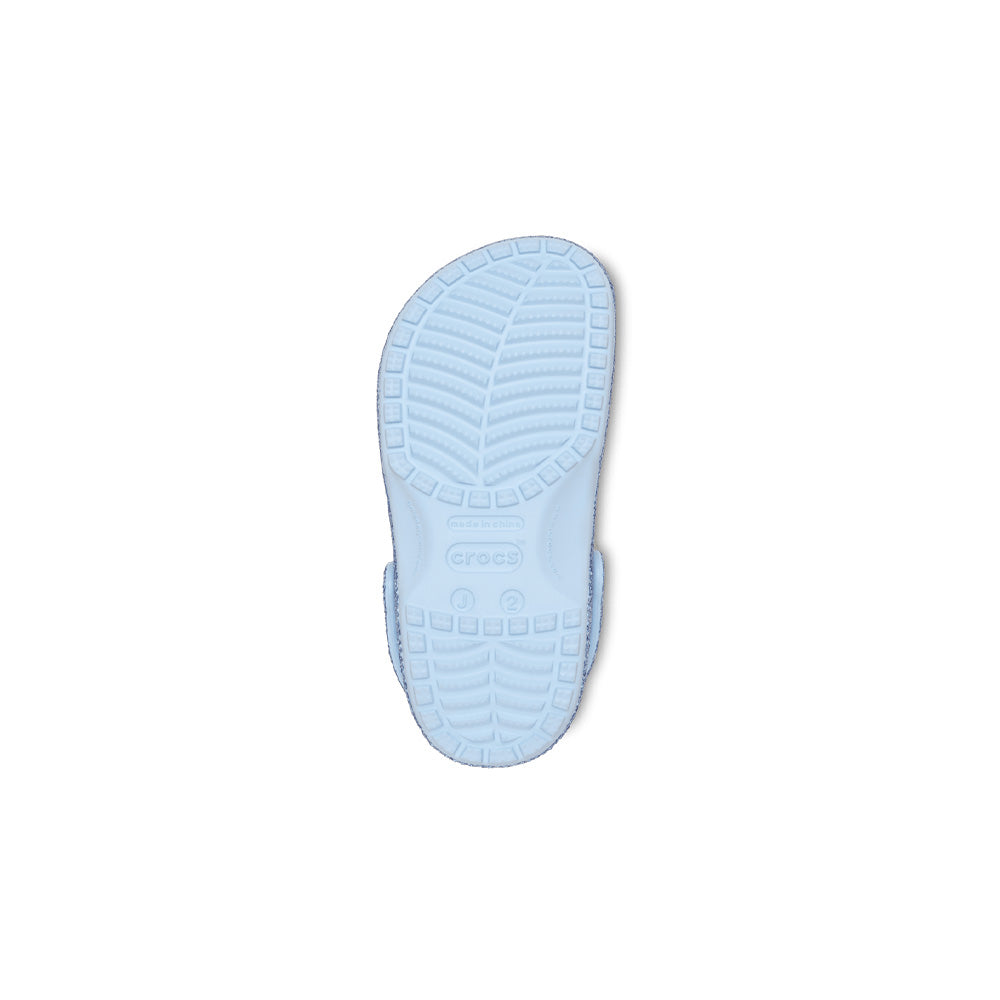 Classic Chunky Glitter Clog TD 'Blue Frost'