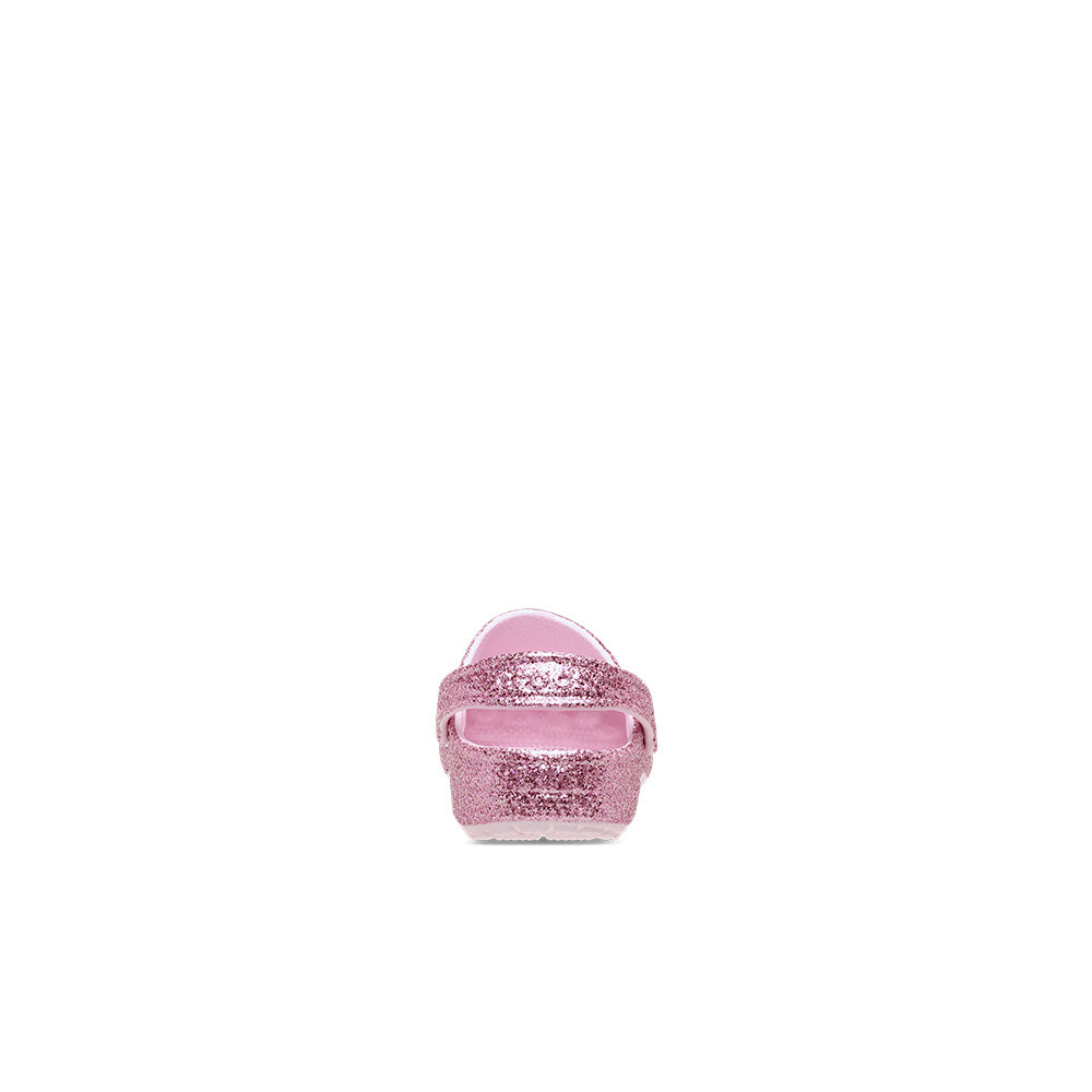 Classic Chunky Glitter Clog TD 'Pink Milk'