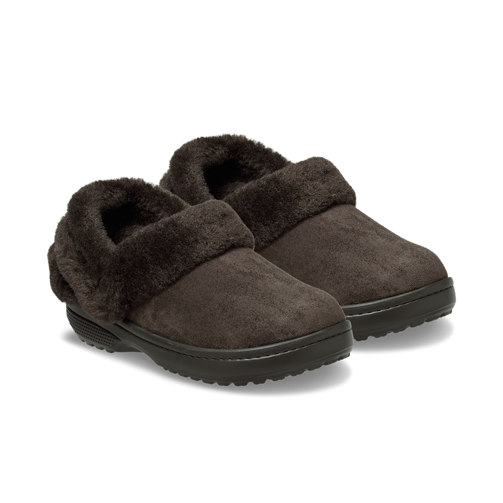 Classic Unfurgettable Vegan Suede Clog 'Espresso'
